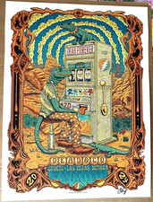 AUTHENTIC Dead And Company Sphere AP Poster Las Vegas 2024 SIGNED Owen Murphy