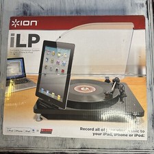 ION iLP Digital Conversion Turntable For iPhone, iPad and iPad Touch