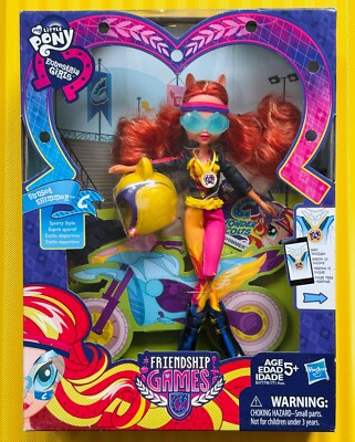 My Little Pony SUNSET SHIMMER Sporty Style Equestria Girls Friendship Games RARE
