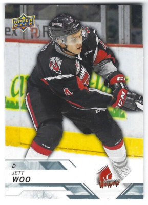2018-19 Upper Deck CHL #6 Jett Woo