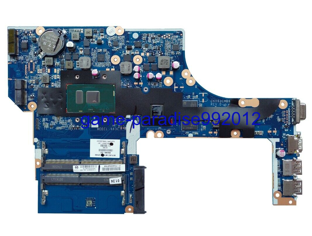 For HP ProBook 450 470 G3 X63C w/ I5-6200 2G GPU 855564-601 laptop