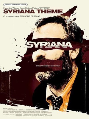 Syriana Thema (aus Syriana) Klavier/Gesang/Akkorde Blatt von Alexandre Desplat Film
