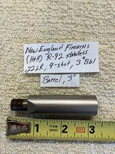 NEF H&R R92 Stainless, 9 shot, 22LR revolver: Barrel