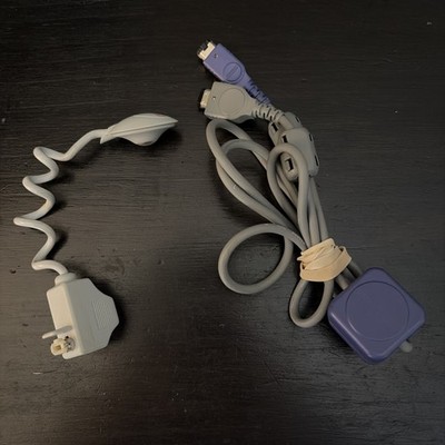Official Nintendo Gameboy Advance Link Cable Multiplayer ConnectAnd Light Tested