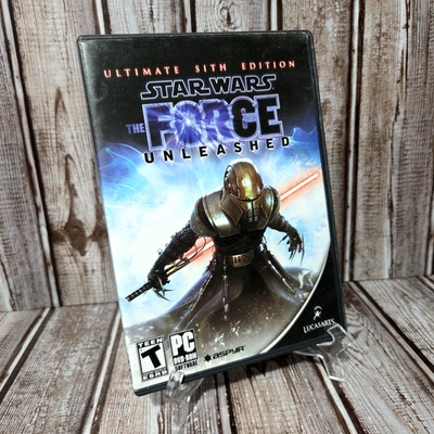 Star Wars: The Force Unleashed Ultimate Sith Edition Windows PC DVD-ROM Rated T