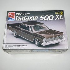 Amt Ertl 1965 Ford Galaxie 500 Xl 125 Model Kit 6467 New Sealed Vintage Amt Ertl 1965 Ford Galaxie 500 Xl 125 Model Kit 6467 New Sealed Vintage