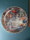 Bradford Exchange Warm Country Moments Cat Plates. Full Set Of 8 W/ Wall Hangers — photo 8