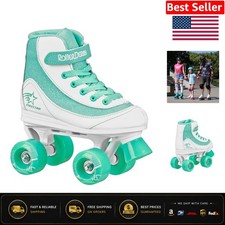Beginner-Friendly Firestar Roller Skates for Kids - Comfort Style in Size 4
