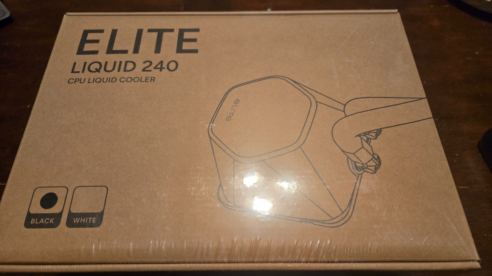 Cooler Master Elite Liquid 240 AIO Liquid CPU Cooler aRGB