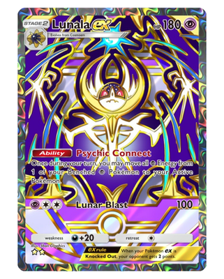 #ad Deluxe Lunala ex 2 Star ⭐⭐ LIMITED SET Deluxe Pack ex FAST TRADE EUR 1.00