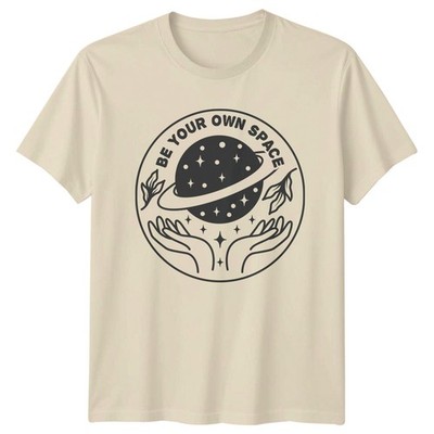 Be Your Own Space T-Shirt Celestial Aesthetic Wellness Geburtstag