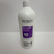 Redken Pro-Oxide Cream Developer, 10 Volume 3%, 33.8 oz/1000 mL