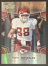 🔥 2008 Score Artist's Proof TONY GONZALEZ SSP #d /32 🔥RARE! (INV 141)