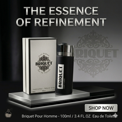 Briquet Pour Homme Cologne 3.4oz (100ml) Eau De Toilette Spray For