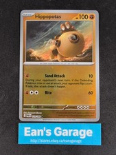 Pokemon Hippopotas Basic 39/88 Perfect Order common Reverse Holo - MN