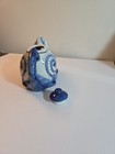 Unique Bunny Rabbit Teapot With Lid Flow Blue ? Chinese Porcelain — photo 5