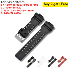 Rubber Strap for Casio G-Shock GA-100/110/120/140/200/400/700 800 GD-100/110/120