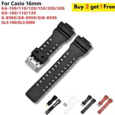 Rubber Strap for Casio G-Shock GA-100/110/120/140/200/400/700 800 GD-100/110/120