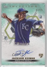 2022 Inception Base Rookie and Emerging Stars Aqua 61/75 Jackson Kowar Auto 09wc