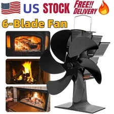 Zistel New Wood Stove Fan Heat Powered Stove Fan Fireplace Wood Burner Stove Fan