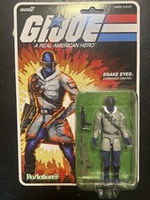 G.I. Joe Snake Eyes Arctic Super7 ReAction 3.75 Retro