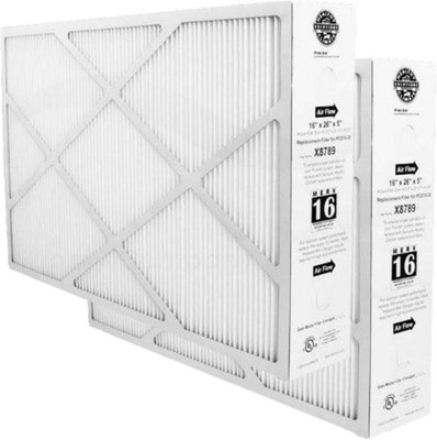 Lennox X8789 MERV 16 Filter - 16'' x 26'' x 5'' (2 Pack)