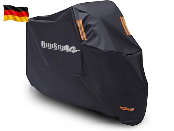 Wasserdicht Motorrad Abdeckplane Xl, Motorradabdeckung Outdoor Kratzfestes 210D-image