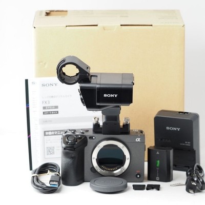 Sony ILME-FX3 Professional Cinema Camera (35 languages) 450shots US Stock