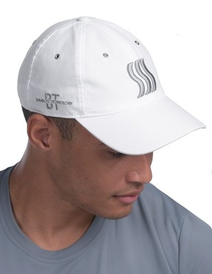 Max Dry Hat for Men & Women. Lightweight Performance Cap. (White)