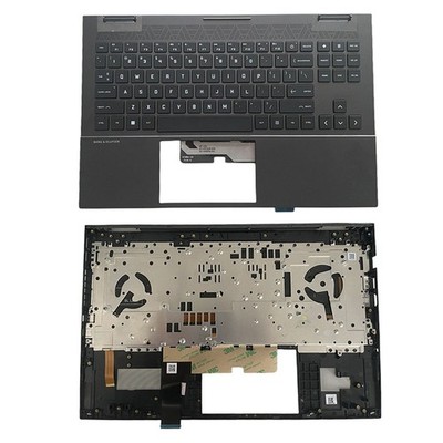 Palmrest Cover Keyboard w/RGB Backlit M00667-001 For HP OMEN Laptop 15-EK 15-EN 