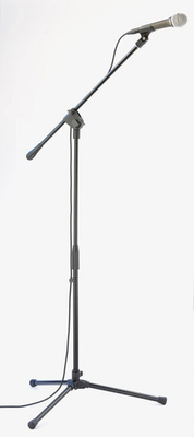 #ad Samson MK10 Adjustable Height Lightweight Microphone Boom Stand with Tripod Base $59.09