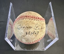 Cassius Clay (Muhammad  Ali) Signed Baseball