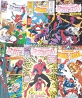 EL ASOMBROSO HOMBRE ARANA LOT OF 6 NOVEDADES MEXICO 1991 AMAZING SPIDER-MAN