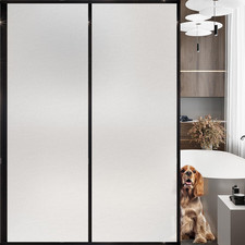 Derzgao Window Privacy Film Installation Tools White Frosted Static Cling Anti