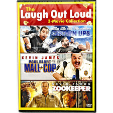 LAUGH OUT LOUD 3-Movie Collection 2013 DVD- NEW IN WRAPPER