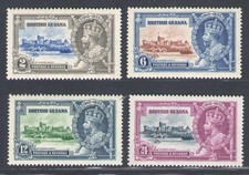 1935 Guyane Britannique - Stanley Gibbons N°301-04 - Neuf dans son lot**
