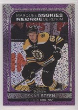 2021 O-Pee-Chee Platinum Marquee Rookies Violet Pixels 186/299 Oskar Steen 14d2