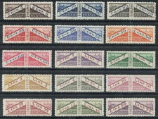 San Marino Stamp Q1-Q15  - Parcel Post set of 1928