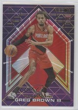2021-22 Panini Recon Rookies Red 12/199 Greg Brown III #227 Rookie RC 16gt