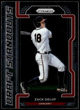 2021 Panini Prizm Draft Picks #DS-ZG Zack Gelof Draft Standouts E1