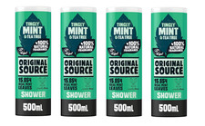 Original Source Tingly Mint & Tea Tree Shower Gel 500ml 4 PACK 5.75 per litre