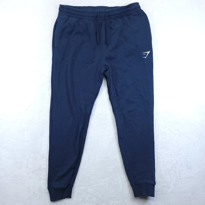 gymshark drawstring activewear crest jogger pants