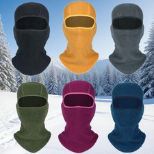 Winter Men Women Fleece Balaclava Thermal Face Mask for Motorcycle Skiing Sports