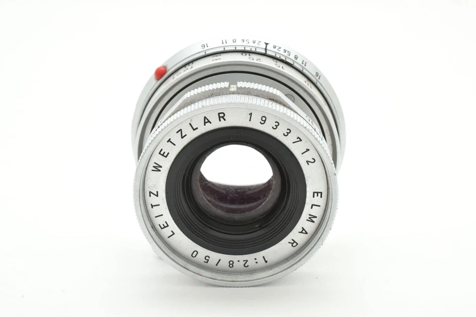 [Muy bueno] Lente Leica Leitz Wetzlar Elmar 50 mm 5 cm f/2,8 M Montaje MF JAPÓN #329A Foto 4 de 4
