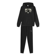 Puma Tuta da Uomo con Cappuccio Graphic Nera Codice 693271-01