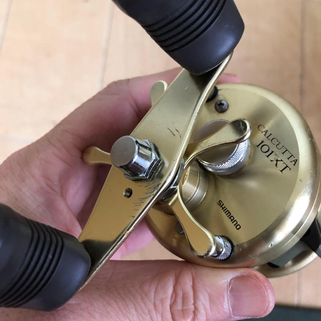 SHIMANO Calcutta Conquest 101 XT Bait Reel Ready to Use Fully