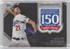 2019 Topps Update 150th Anniversary Manufactured Walker Buehler Patch rw0