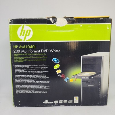 HP dvd1040i 20x multiformat DVD writer Internal With Lightscribe.