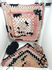 Unfinished Crochet Unknown Project Craft Multi Colors See Pictures