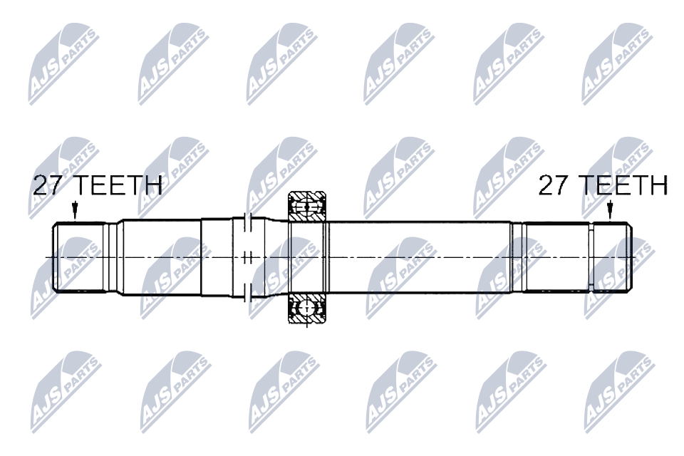 Left Front Drive Shaft For Mercedes Class C E S 2223306800 - Image 7